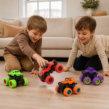 Reibungsbetriebenes Monstertruck-Stuntauto für Kinder