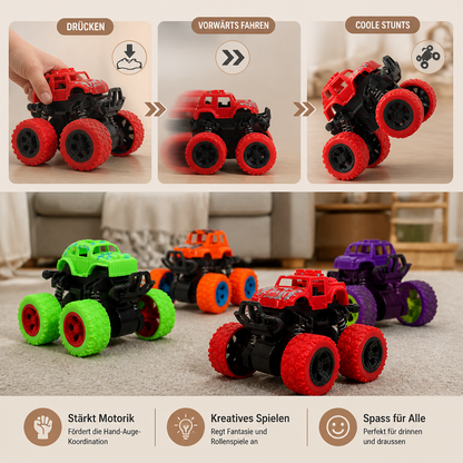 Reibungsbetriebenes Monstertruck-Stuntauto für Kinder