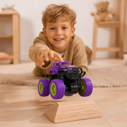 Reibungsbetriebenes Monstertruck-Stuntauto für Kinder