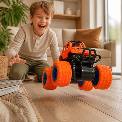 Reibungsbetriebenes Monstertruck-Stuntauto für Kinder