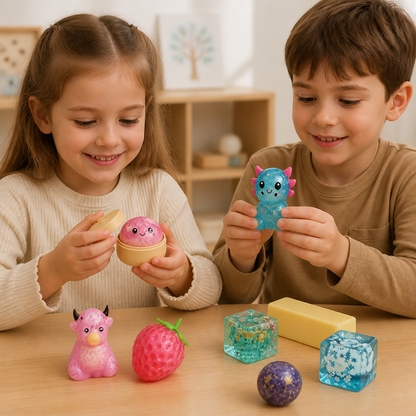 Premium-Set mit weichen Fidget-Spielzeugen – 8 sensorische Spielzeuge