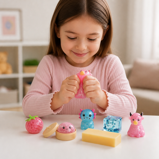 Premium-Set mit weichen Fidget-Spielzeugen – 8 sensorische Spielzeuge