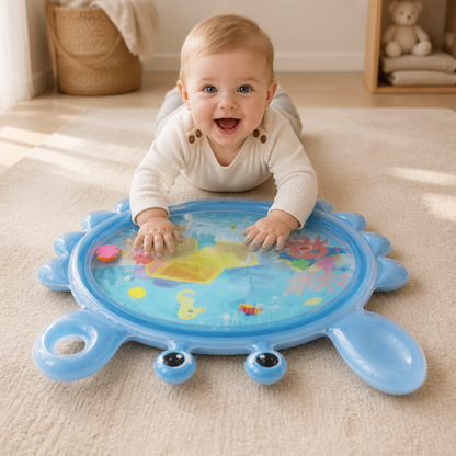 2-in-1 Interaktives Bauchlage-Spielzeug & Spielmatte
