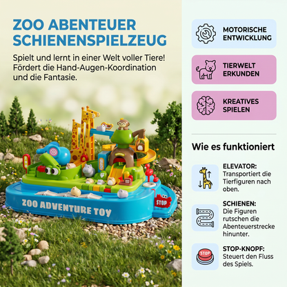 Zoo Abenteuer Schienenspielzeug