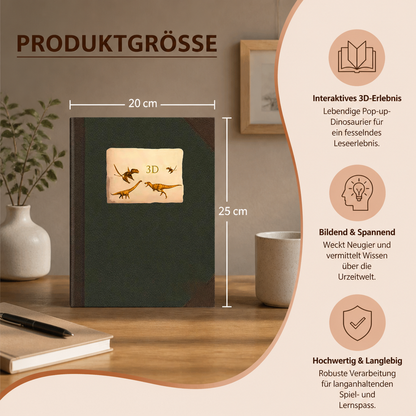 Interaktive 3D-Dinosaurier-Pop-up-Enzyklopädie