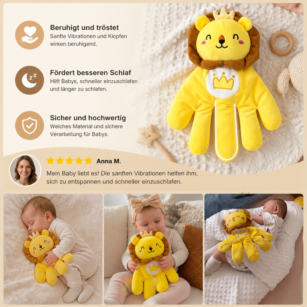 Beruhigendes Klopf-Plüschtier für Babys