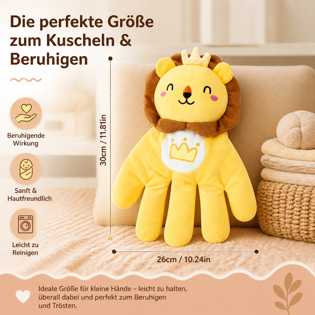 Beruhigendes Klopf-Plüschtier für Babys