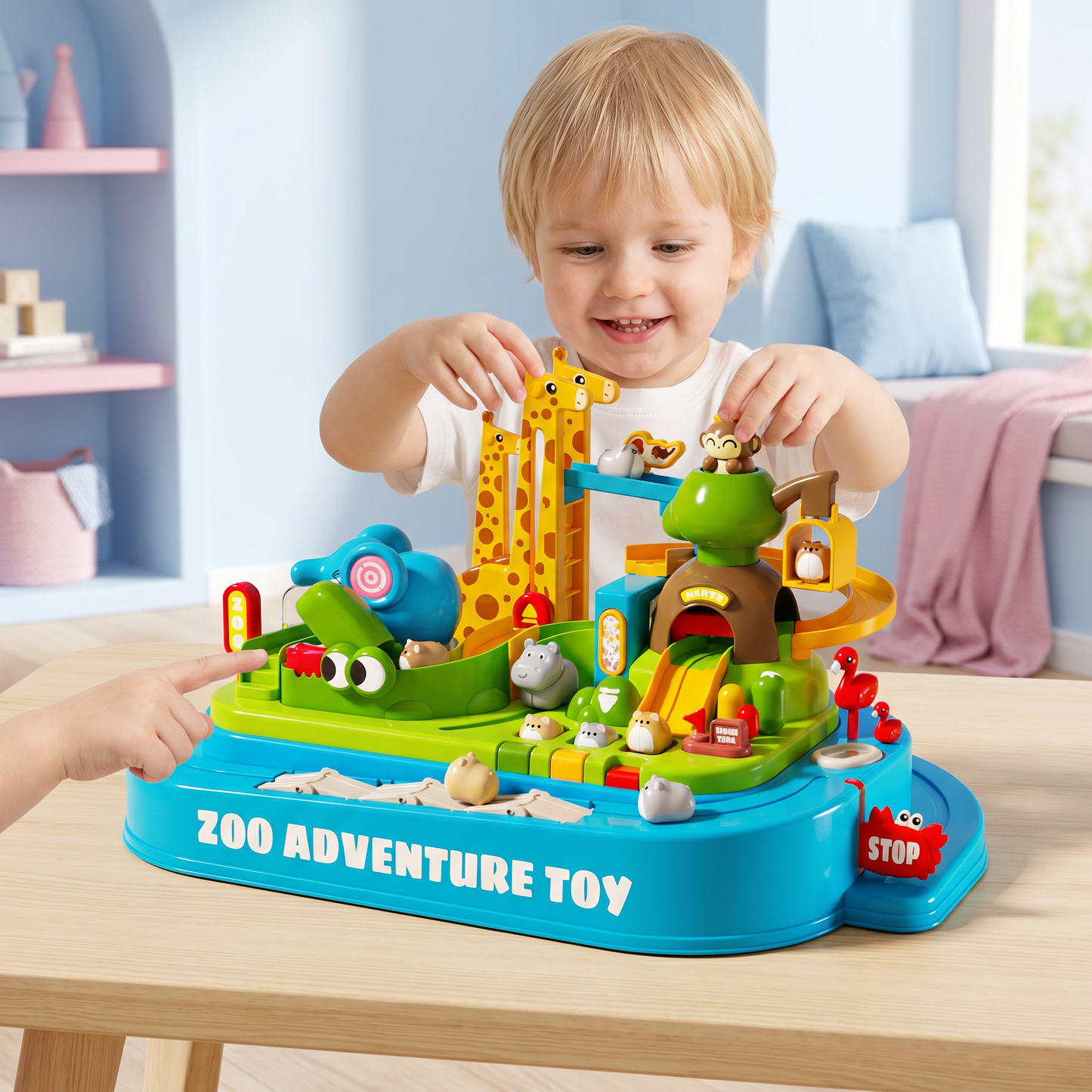 Zoo Abenteuer Schienenspielzeug