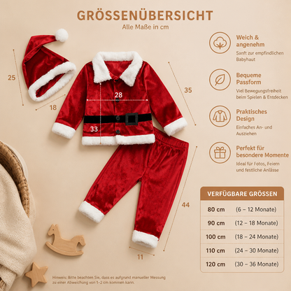 Weihnachtsmann-Kostümsets für Babys & Kleinkinder
