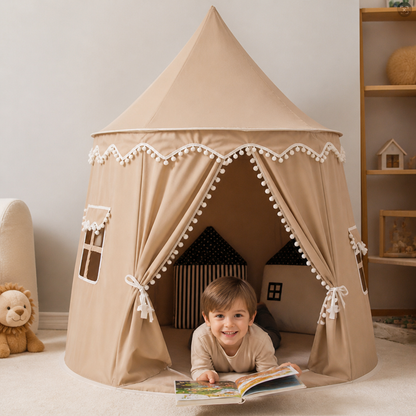 Gemütliches Spielzelt für Kinder – Kuscheliger Rückzugsort zum Lesen & Spielen