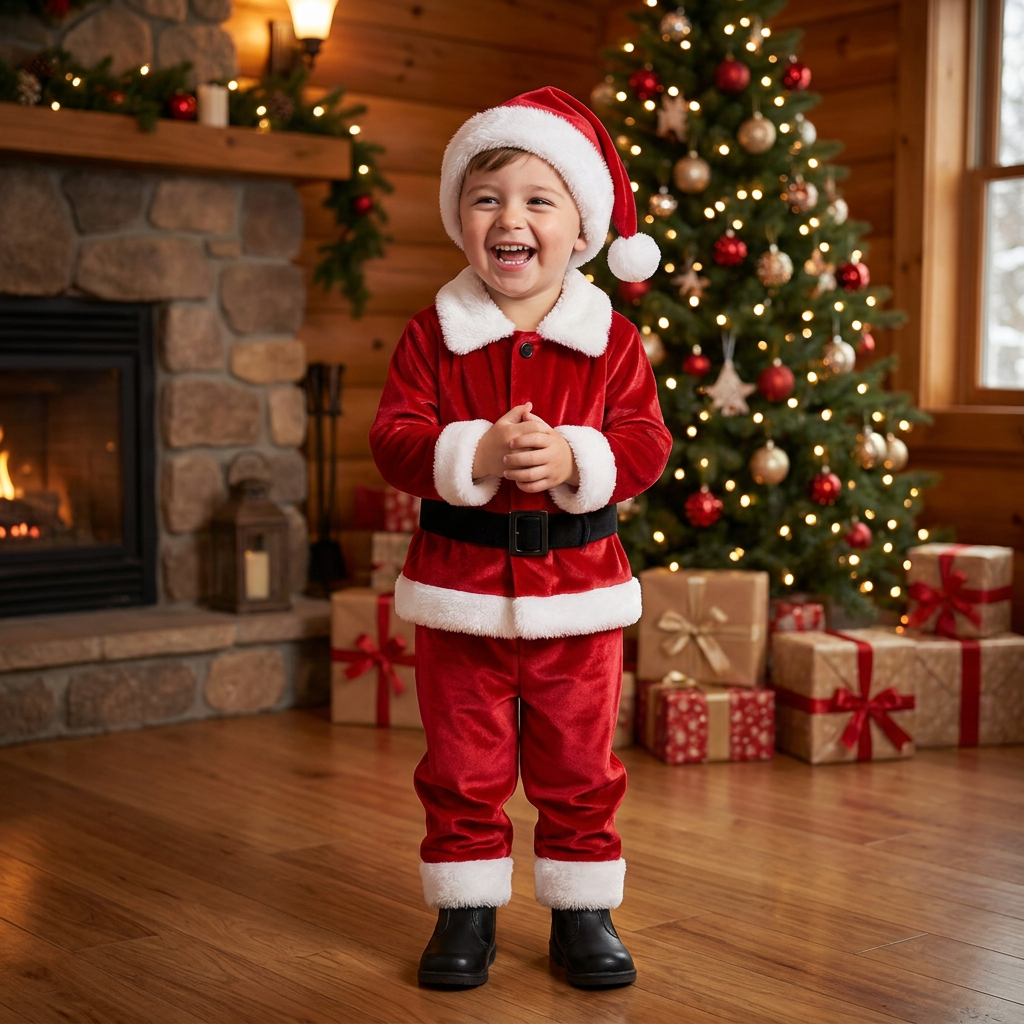 Weihnachtsmann-Kostümsets für Babys & Kleinkinder