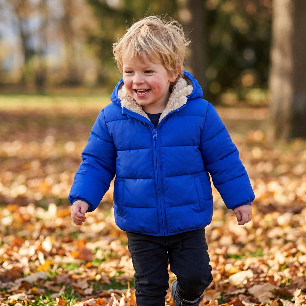 Gefütterte Steppjacke für Babys & Kleinkinder