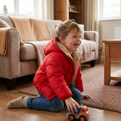 Gefütterte Steppjacke für Babys & Kleinkinder