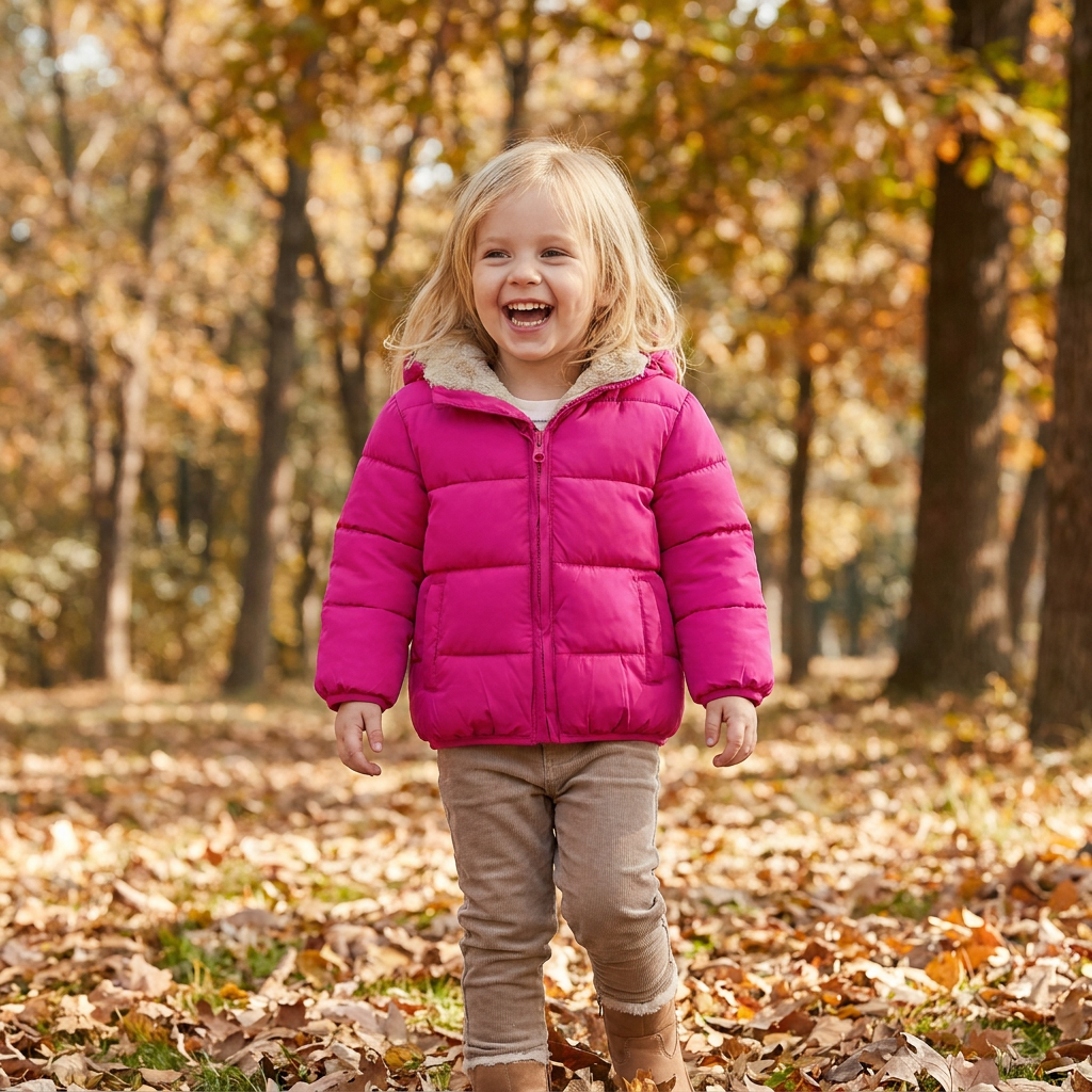 Gefütterte Steppjacke für Babys & Kleinkinder