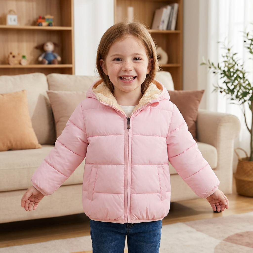 Gefütterte Steppjacke für Babys & Kleinkinder