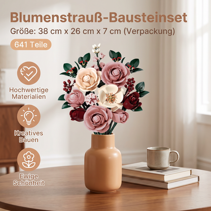 Blumenstrauß-Bausteinset