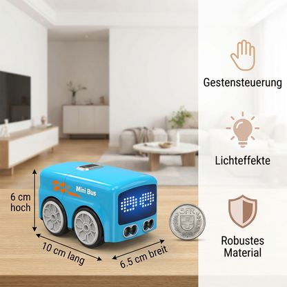 Smart RC Mini Bus Spielzeug – Gestensteuerung & LED-Licht Auto für Kinder