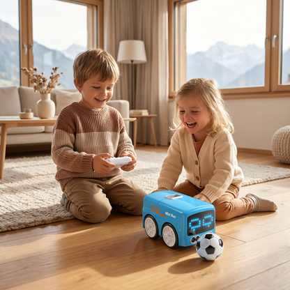 Smart RC Mini Bus Spielzeug – Gestensteuerung & LED-Licht Auto für Kinder