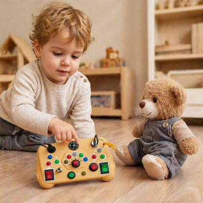 Montessori Aktivitätsspielzeug für Kinder – Lernspiel zur Förderung von Motorik, Verständnis & Kreativität