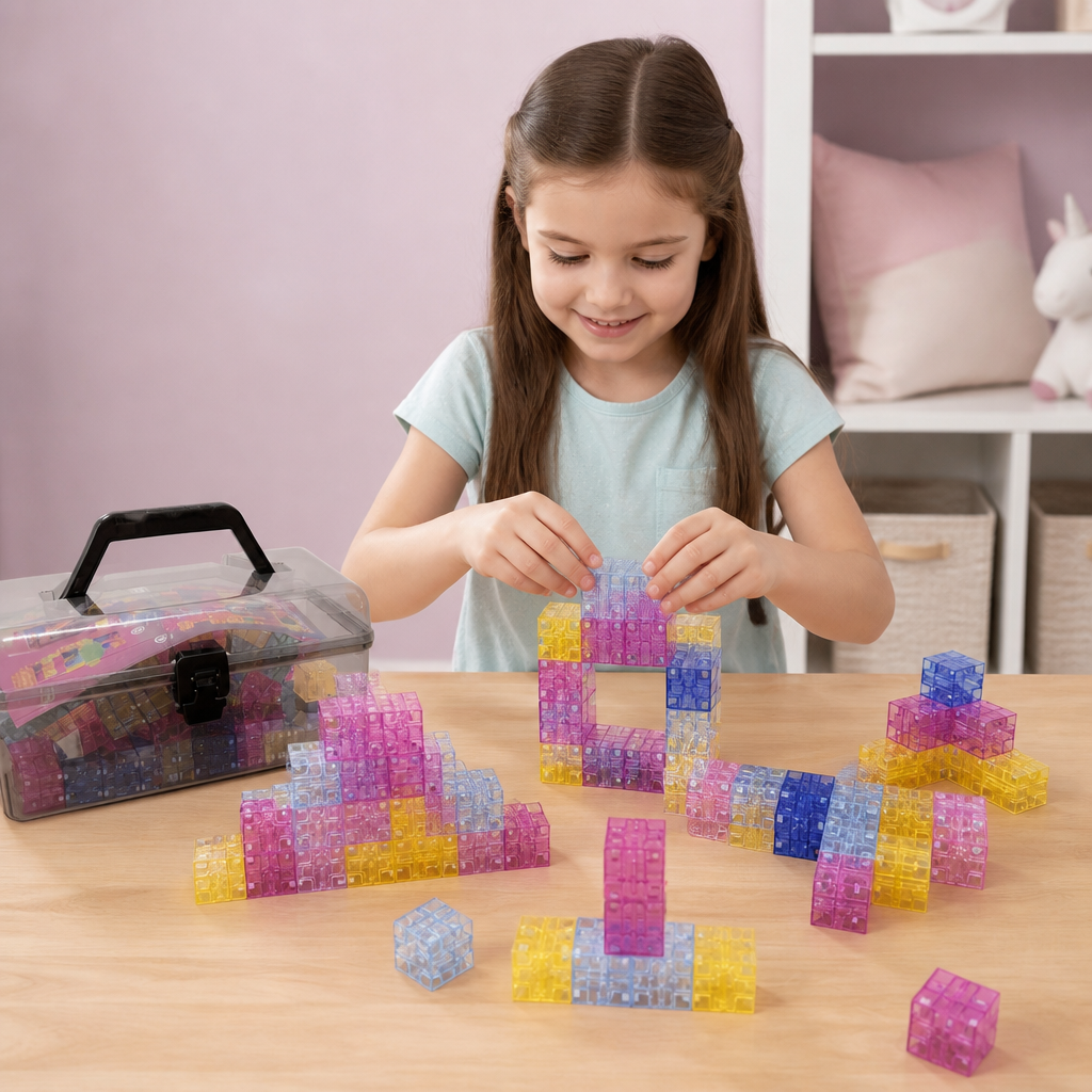 Montessori-Würfel-Bausatz für Kinder