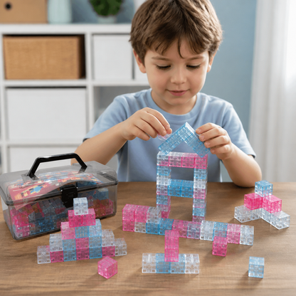 Montessori-Würfel-Bausatz für Kinder