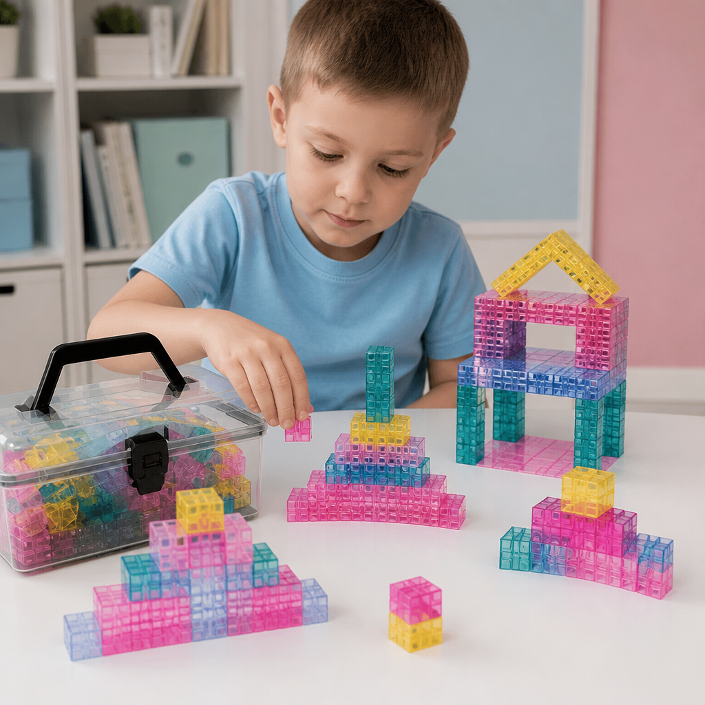 Montessori-Würfel-Bausatz für Kinder