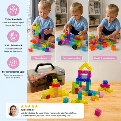 Montessori-Würfel-Bausatz für Kinder