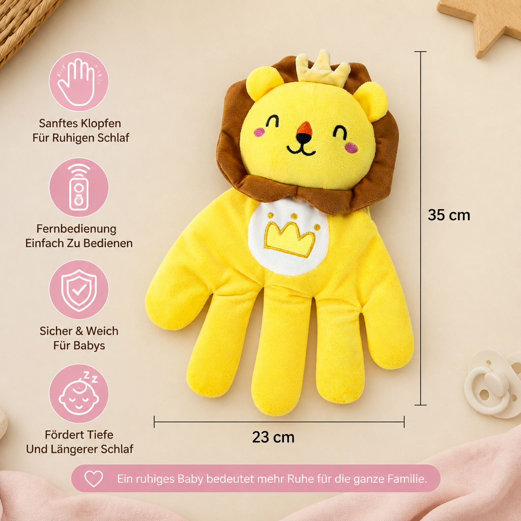 Beruhigendes Klopf-Plüschtier für Babys