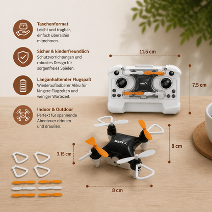 Mini-Drohne – ferngesteuerter Stunt-Flieger für Kinder