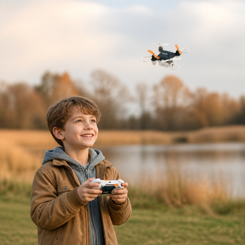 Mini-Drohne – ferngesteuerter Stunt-Flieger für Kinder