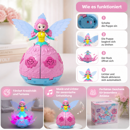 Magische tanzende Prinzessinnenpuppe
