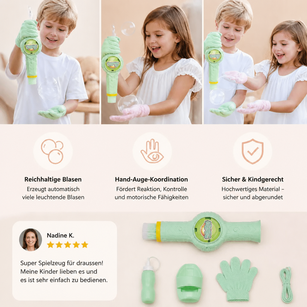 Interaktives Bubble-Ball-Schlägerspielzeug für Kinder