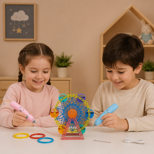 3D-Stift-Set für Kinder mit niedriger Temperatur – Sicheres DIY-STEM-Zeichenset