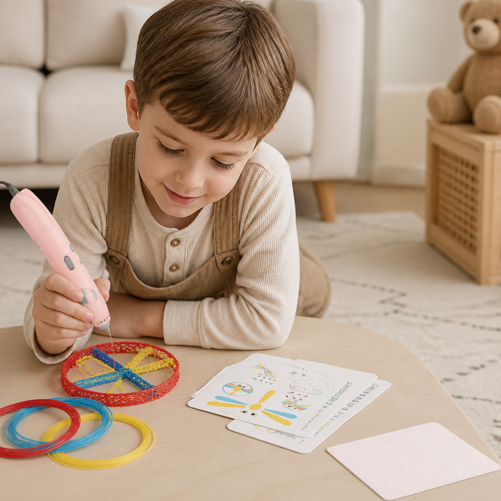 3D-Stift-Set für Kinder mit niedriger Temperatur – Sicheres DIY-STEM-Zeichenset