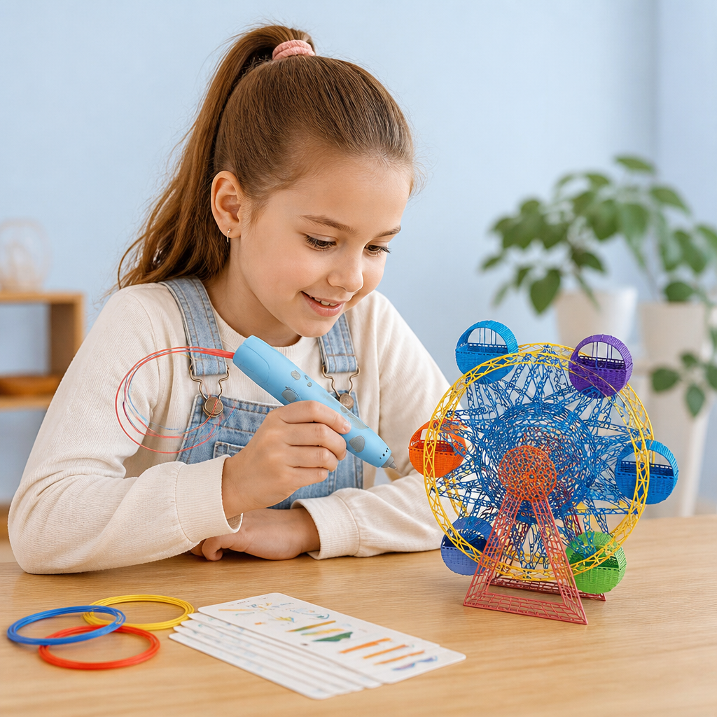 3D-Stift-Set für Kinder mit niedriger Temperatur – Sicheres DIY-STEM-Zeichenset
