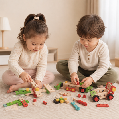 Selbstgemachter Spaß - Werkzeugkasten-Spielset