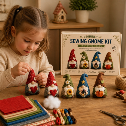 DIY-Plüsch-Nähset – Nähe deine eigene niedliche Figur