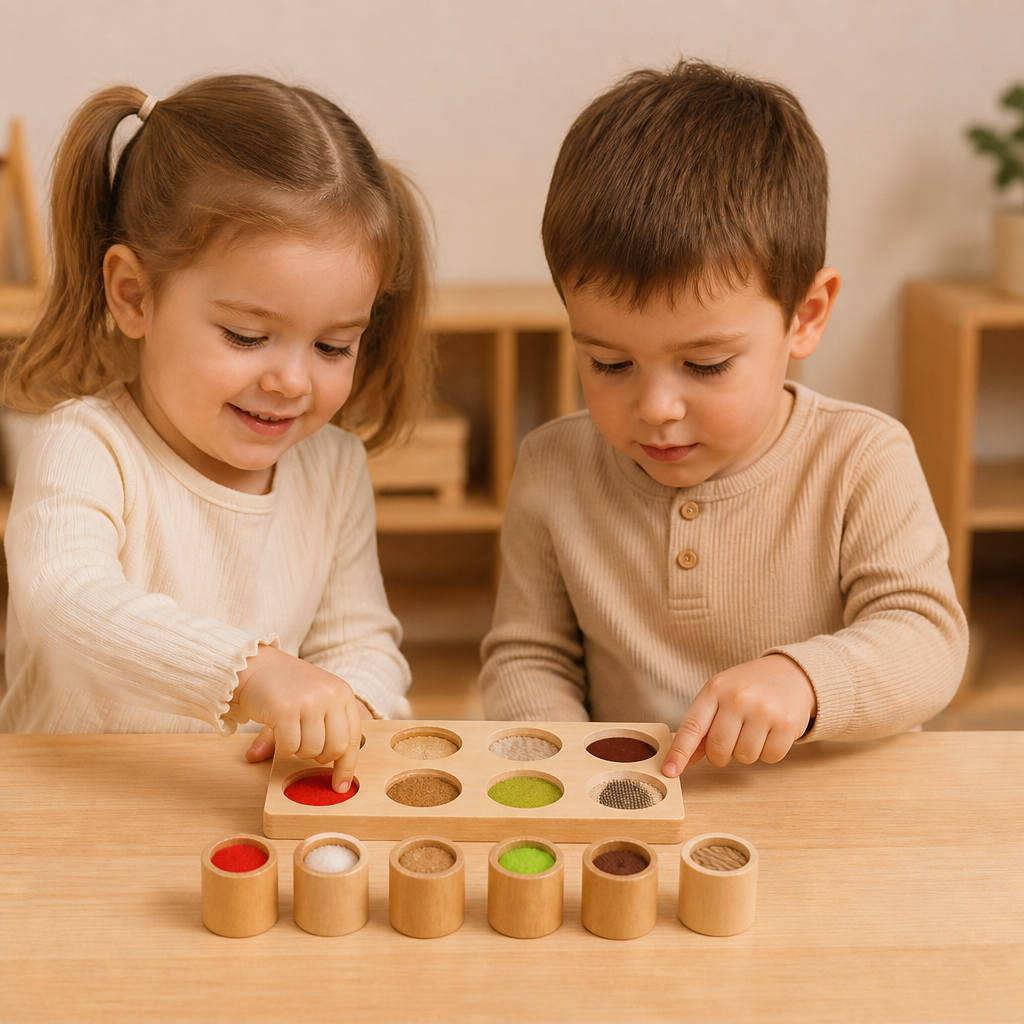 Montessori Fühlspiel – Sensorisches Lernspielzeug