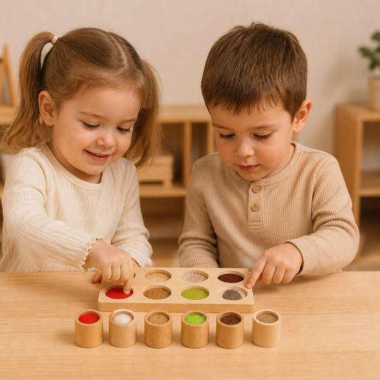 Montessori Fühlspiel – Sensorisches Lernspielzeug