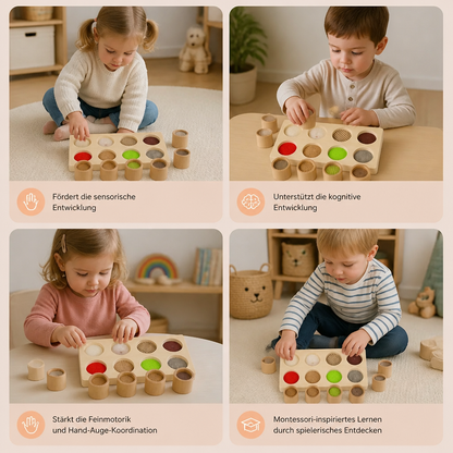 Montessori Fühlspiel – Sensorisches Lernspielzeug