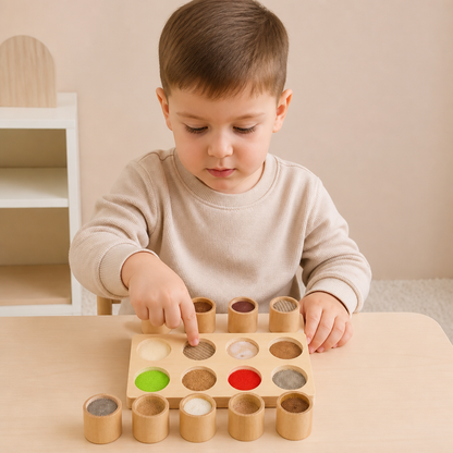 Montessori Fühlspiel – Sensorisches Lernspielzeug