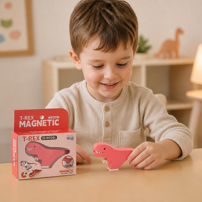 Magnetisches Tier-Skelett-Bauset – Zerlegbares STEM-Lernspielzeug