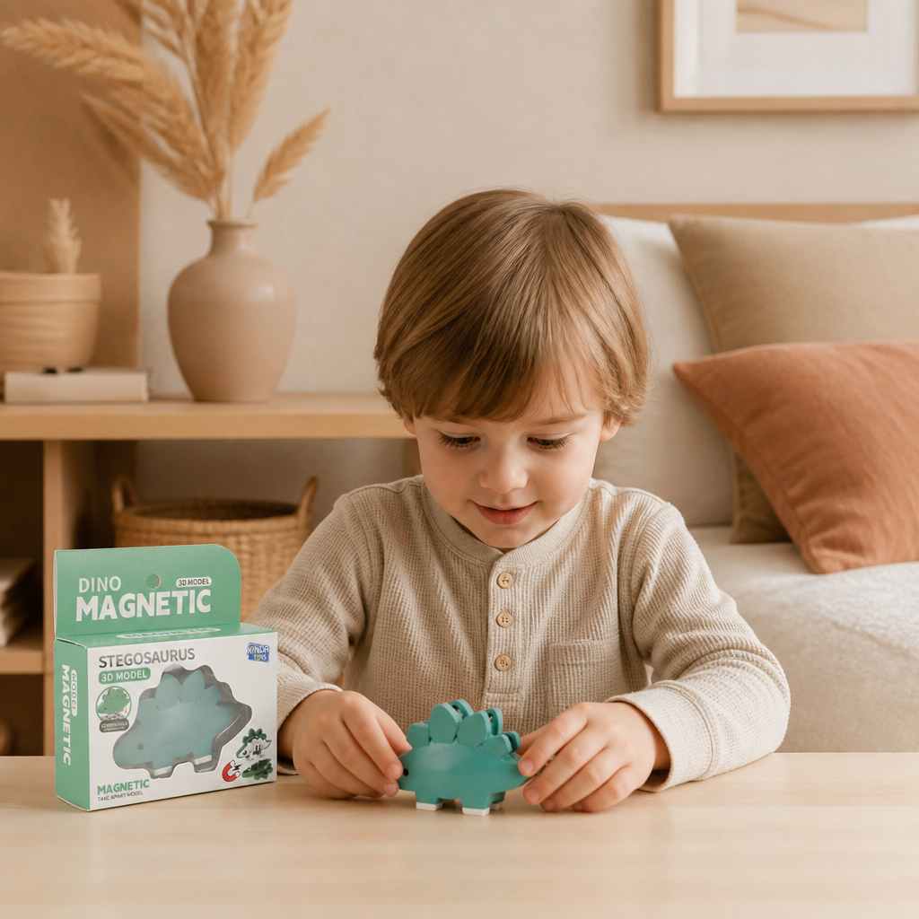 Magnetisches Tier-Skelett-Bauset – Zerlegbares STEM-Lernspielzeug