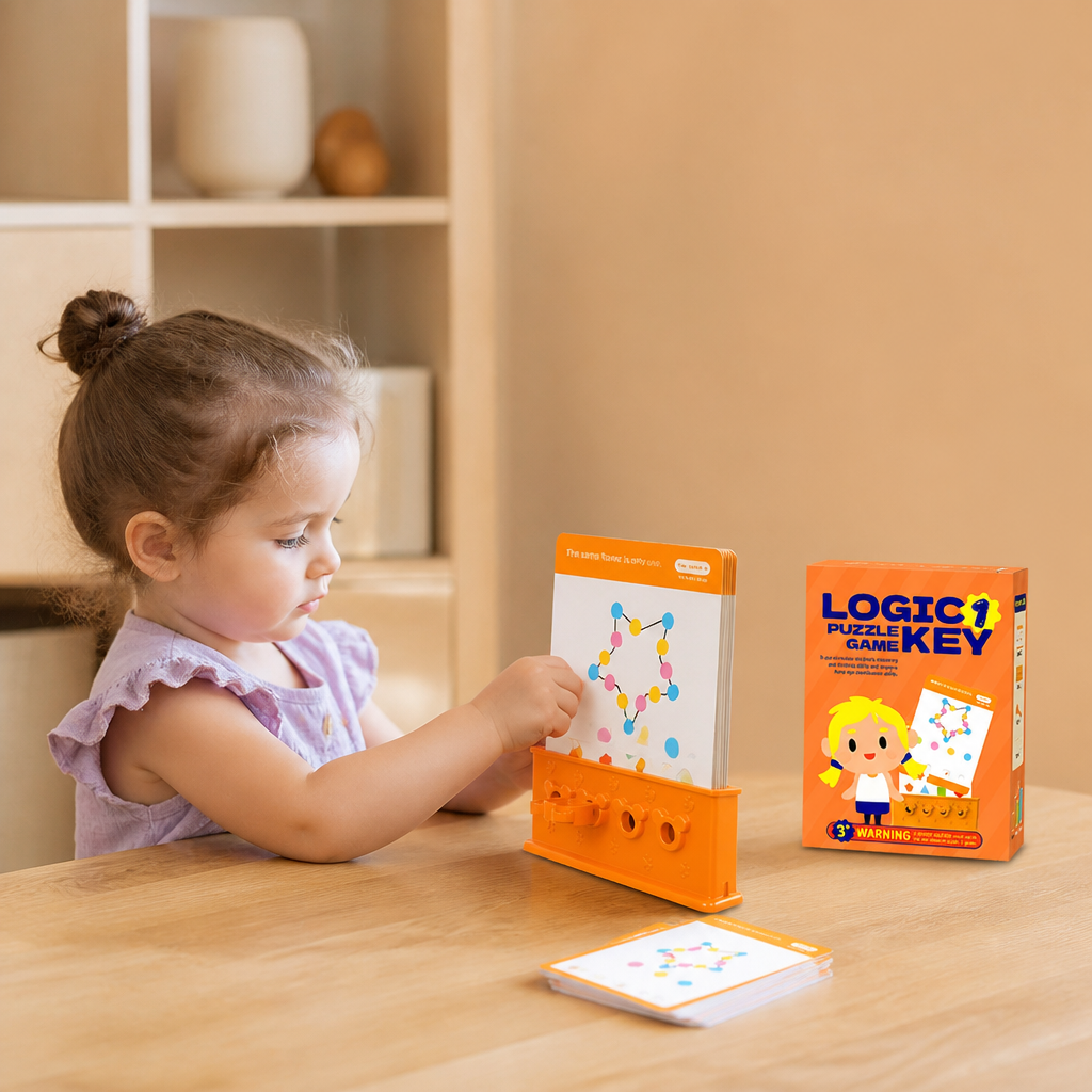 Logik-Schlüssel-Rätsel Spiel für Kinder