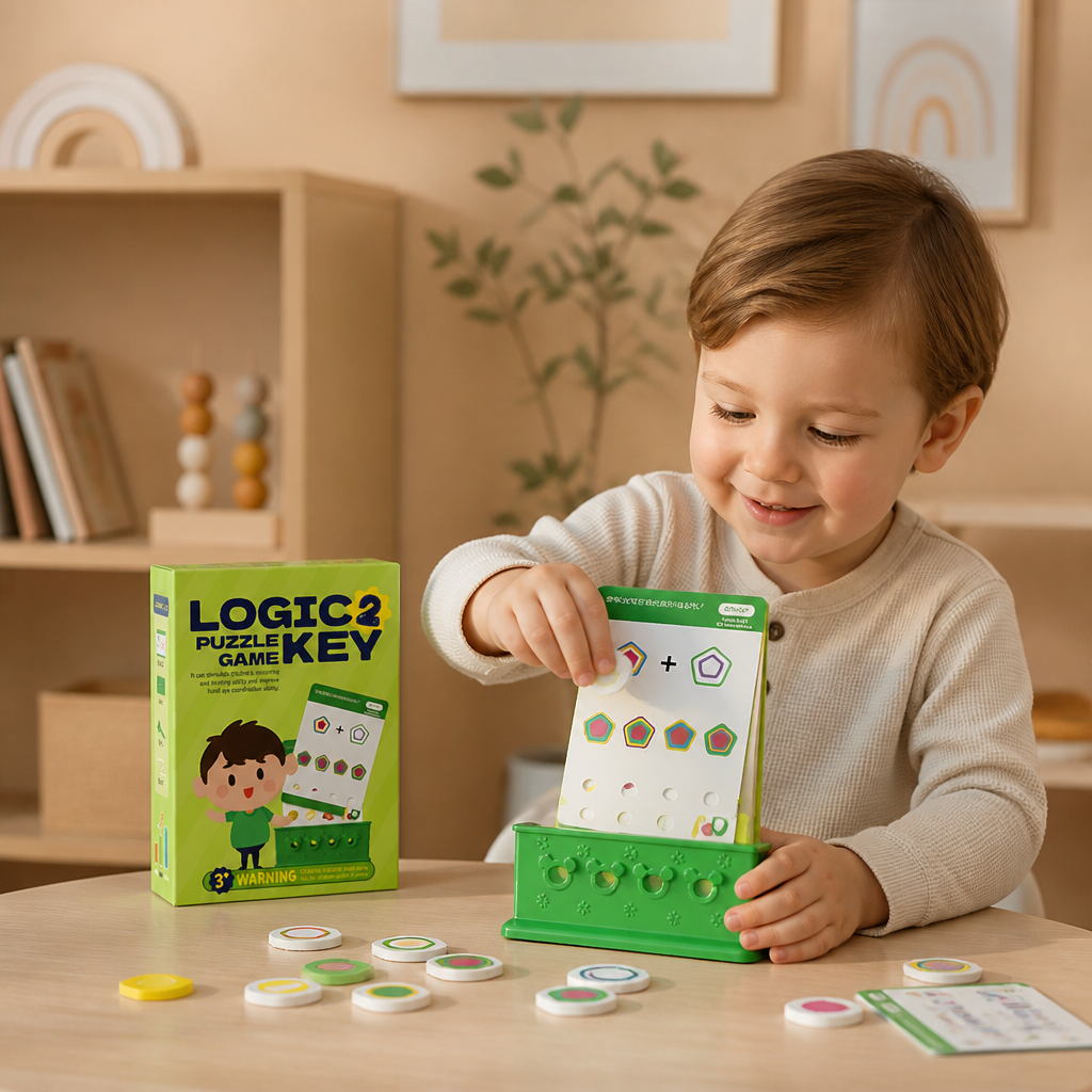 Logik-Schlüssel-Rätsel Spiel für Kinder