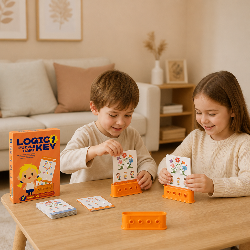 Logik-Schlüssel-Rätsel Spiel für Kinder