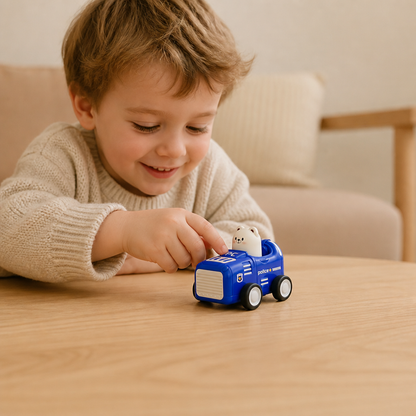 Press-&-Go Tierflugzeug- & LKW-Spielzeug für Kinder