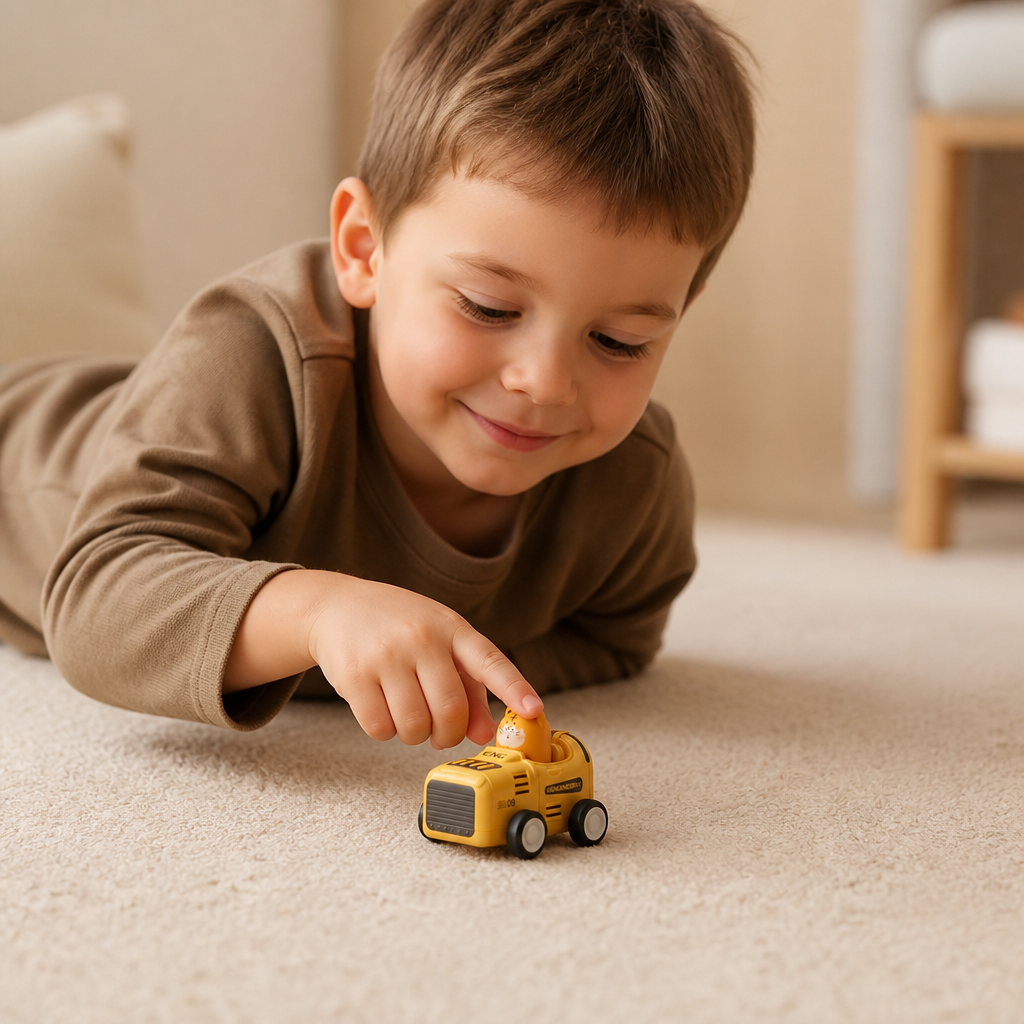 Press-&-Go Tierflugzeug- & LKW-Spielzeug für Kinder