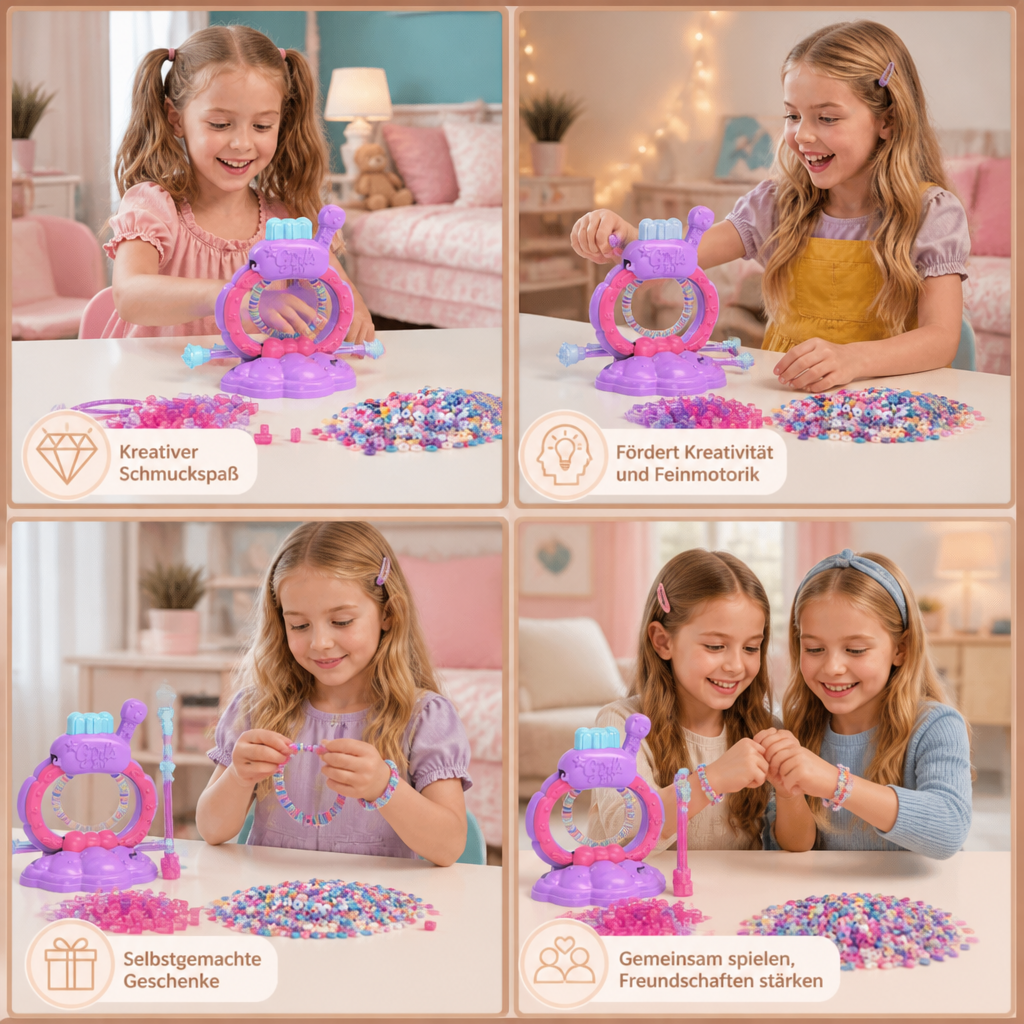 DIY-Armband-Bastelmaschinen-Set für Mädchen