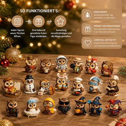 24-Tage Eulen-Adventskalender